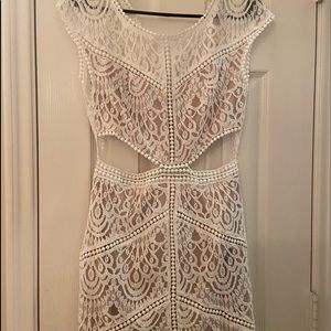 Backless Lace Dress